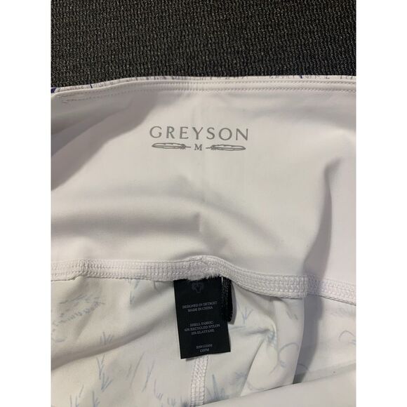 NWOT Greyson Golf Pants Leggings Womens Size Medium White Regular - Picture 3 of 4